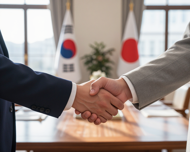 Diplomatic Cooperation Symbolism