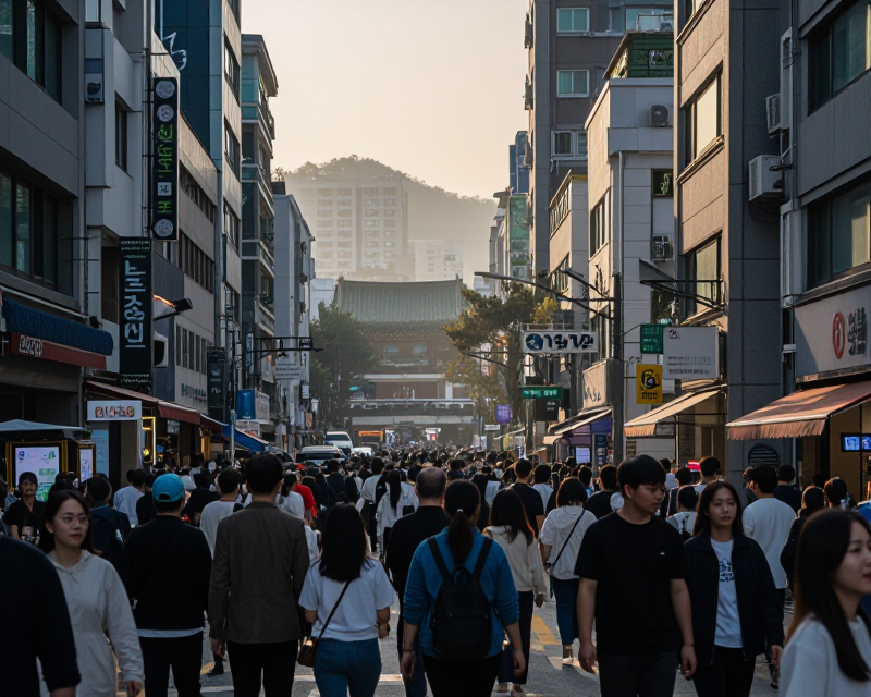 Seoul Urban Rally Atmosphere