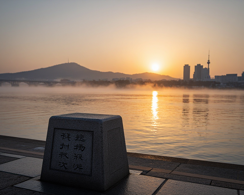 Peaceful Seoul Sunrise