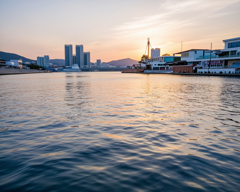Peaceful Busan Waterfront