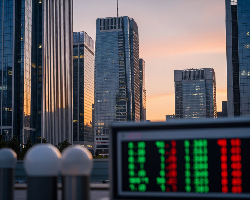 Financial District Sunset