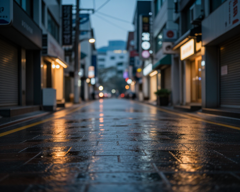 Seoul Twilight Atmosphere